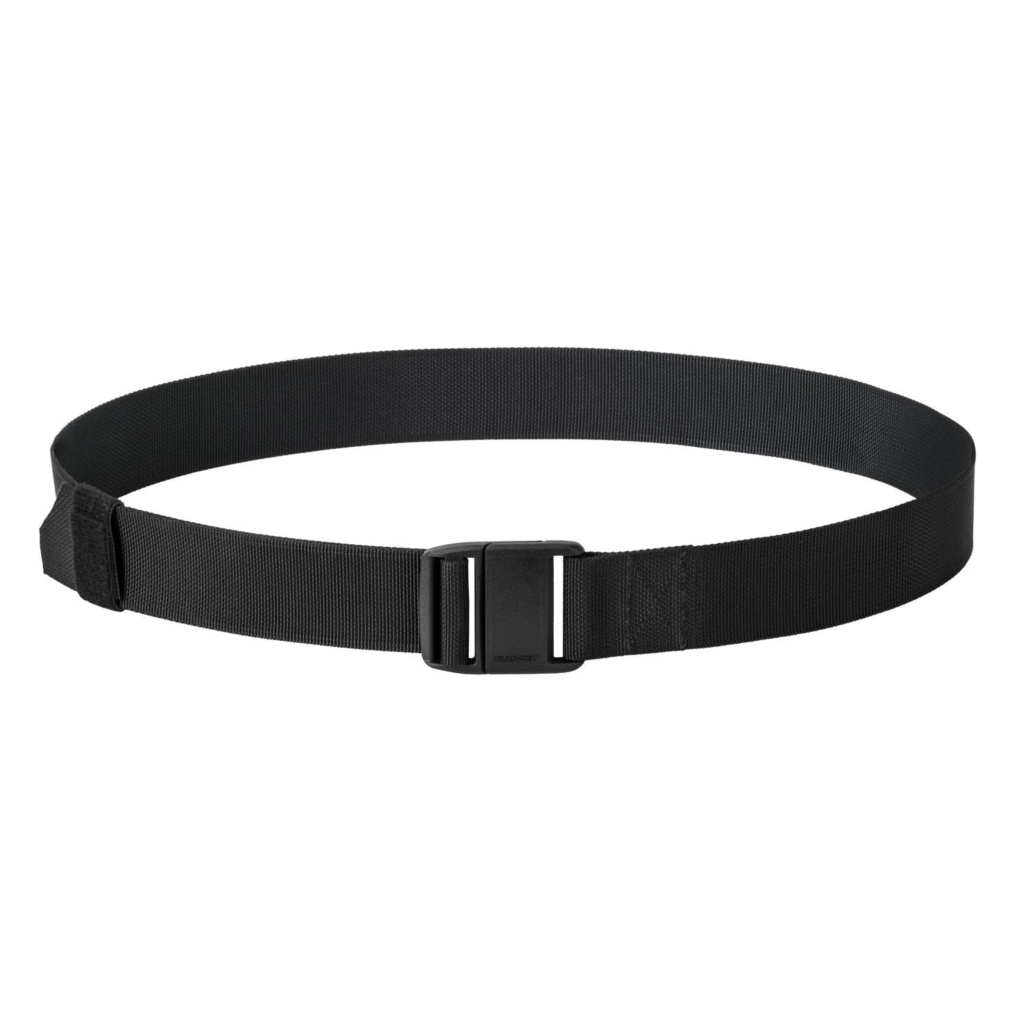 Cinturón EDC magnético negro Woojin, hebilla de bajo perfil y correa de nylon 38 mm
