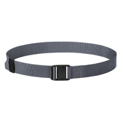 Cinturón EDC magnético Shadow Grey/Negro con hebilla de bajo perfil y correa de nylon 38 mm