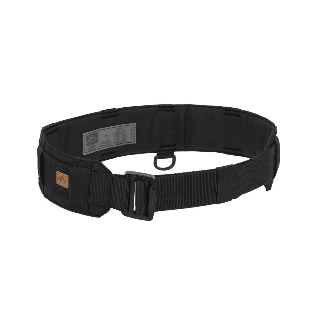 Cinturón Forester Bushcraft negro de nylon compatible con MOLLE/PALS
