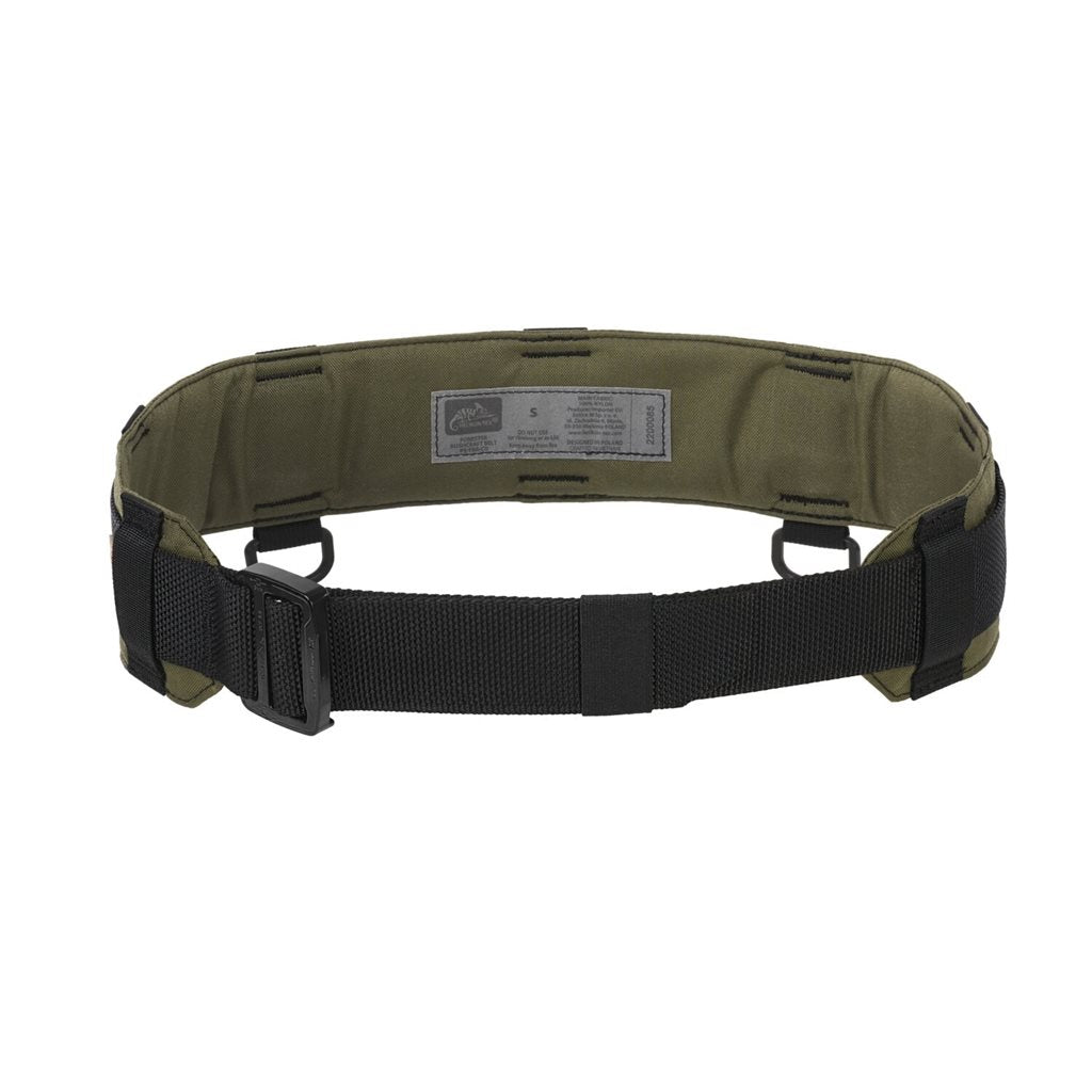 Cinturón Forester Bushcraft negro de nylon compatible MOLLE/PALS, vista general