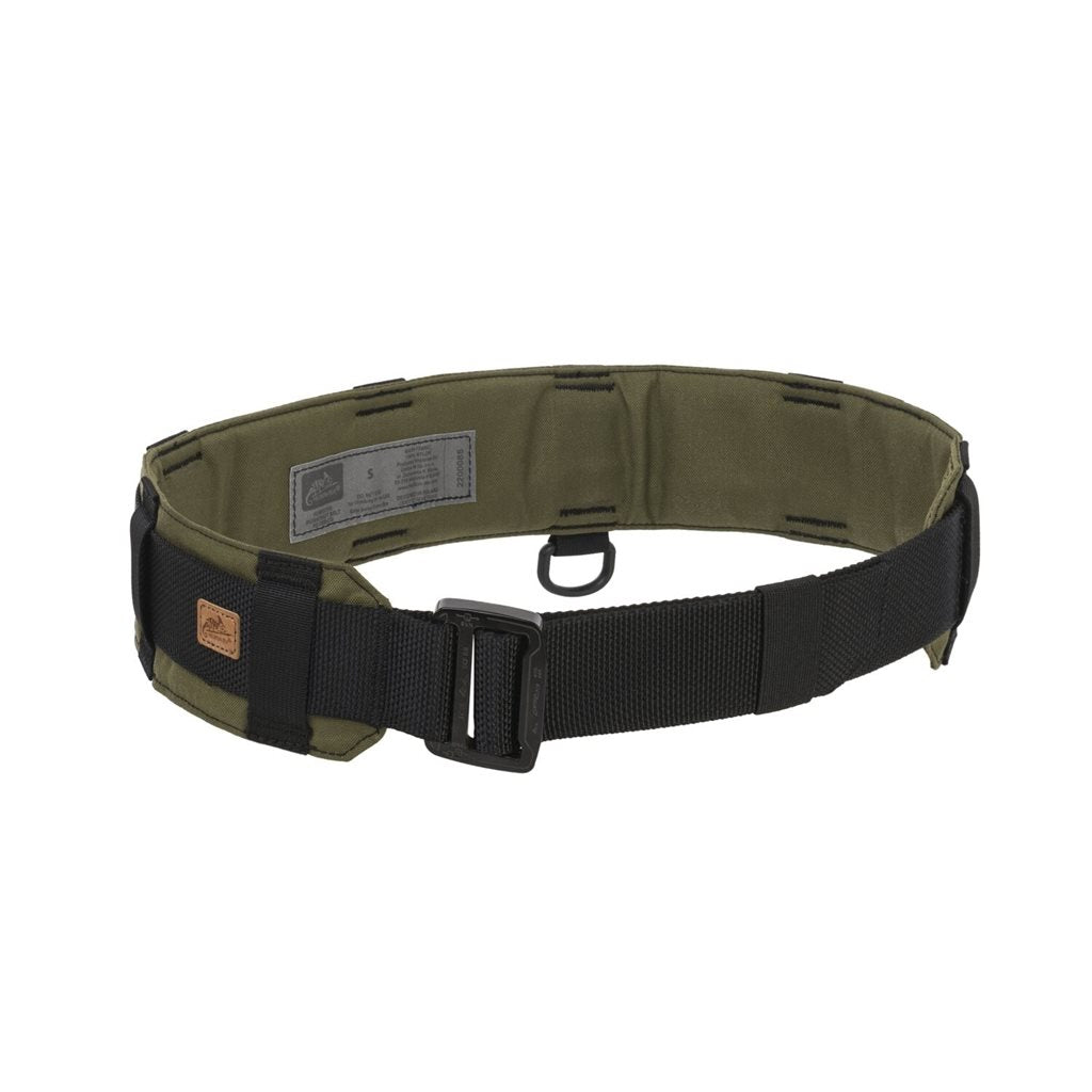 Cinturón Forester Bushcraft negro de nylon compatible con MOLLE/PALS