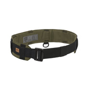 Cinturón Forester Bushcraft negro de nylon compatible MOLLE/PALS, vista general