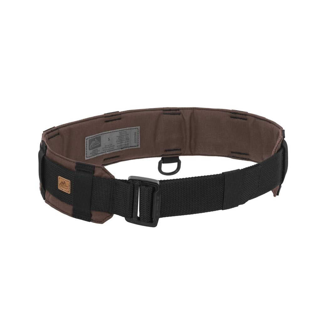 Cinturón Forester Bushcraft negro de nylon compatible con MOLLE/PALS