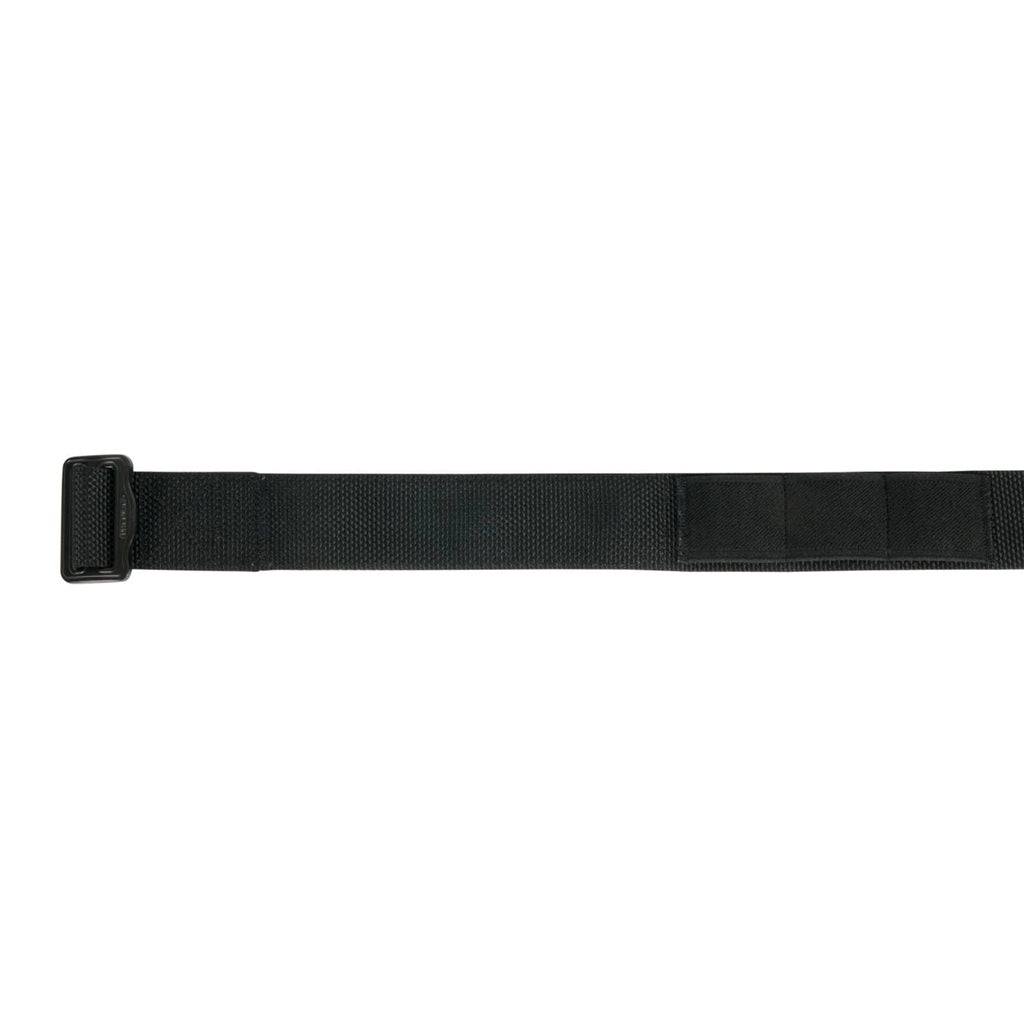 Cinturón táctico MID-PRO negro con bolsillo interior oculto para objetos planos