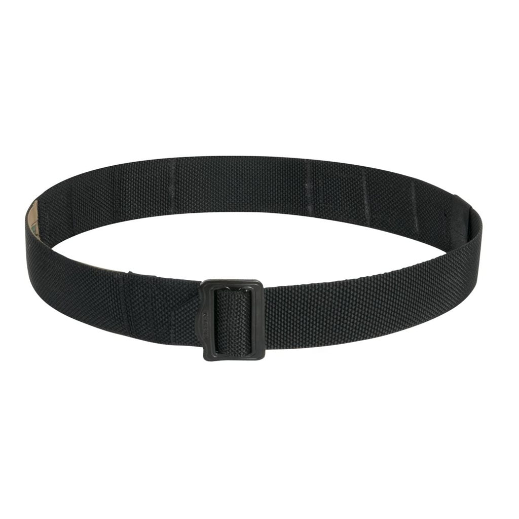 Cinturón táctico MID-PRO negro con bolsillo interior oculto para objetos planos