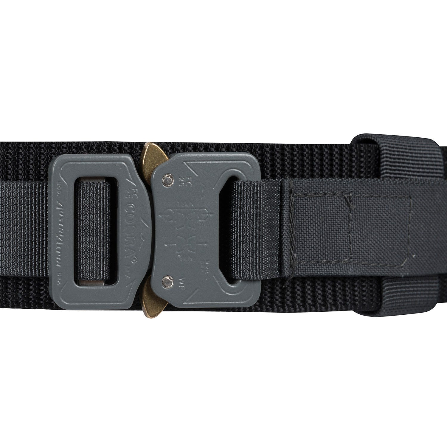 Cinturón COBRA MODULAR negro, vista general del cinturón