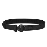 Cinturón táctico COBRA MODUAR RESCUE® negro de HELIKON-TEX con fijación modular laser-cut MOLLE/PALS