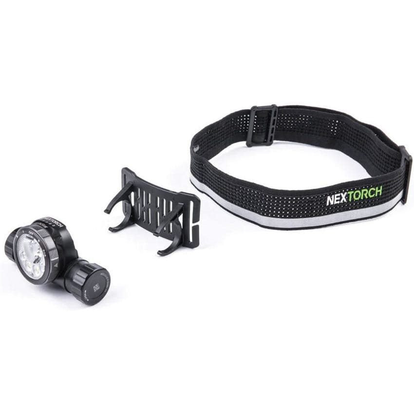 Linterna frontal recargable HISTAR NEXTORCH, marco de aleación de magnesio, 2.300 lúmenes