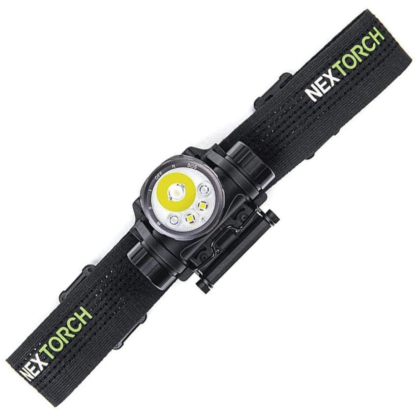 Linterna frontal recargable HISTAR NEXTORCH, marco de aleación de magnesio, 2.300 lúmenes