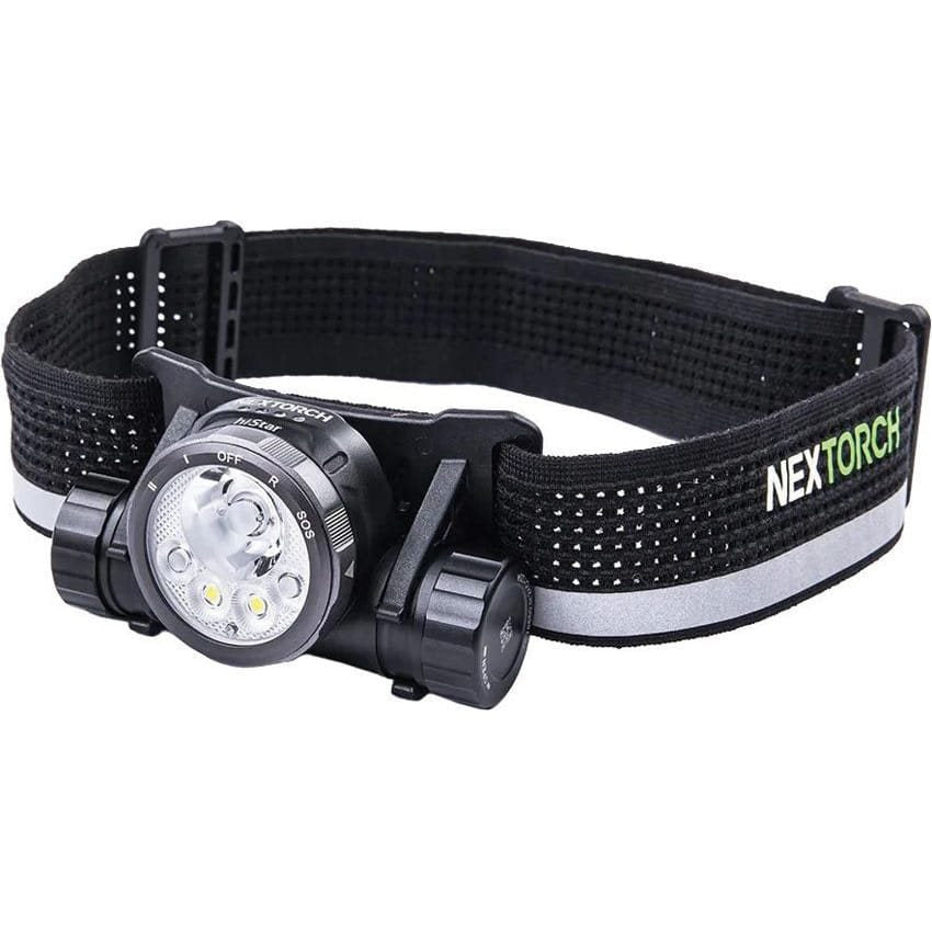 Linterna frontal recargable HISTAR NEXTORCH, marco de aleación de magnesio, 2.300 lúmenes