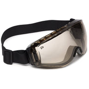 Gafas de protección cerradas PILOT NEO con cristales marrones y correa de neopreno
