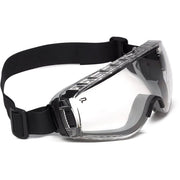Gafas de protección PILOT NEO con lentes transparentes y banda elástica de neopreno