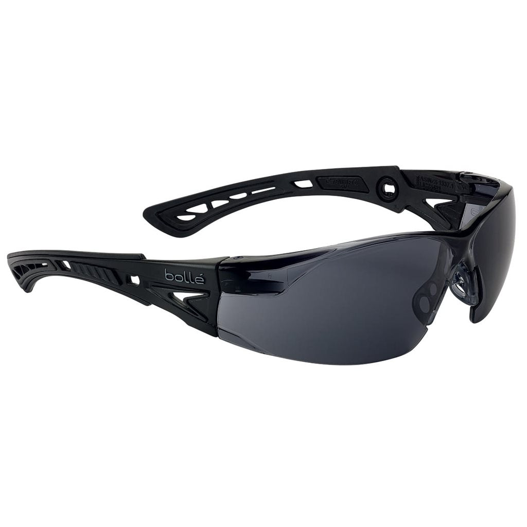 Gafas de protección RUSH+ SMALL BOLLÉ con lentes ahumadas