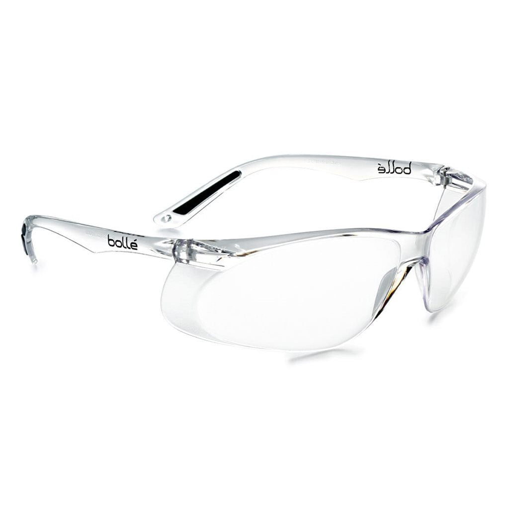 Gafas de protección S12 con montura transparente y lentes claras