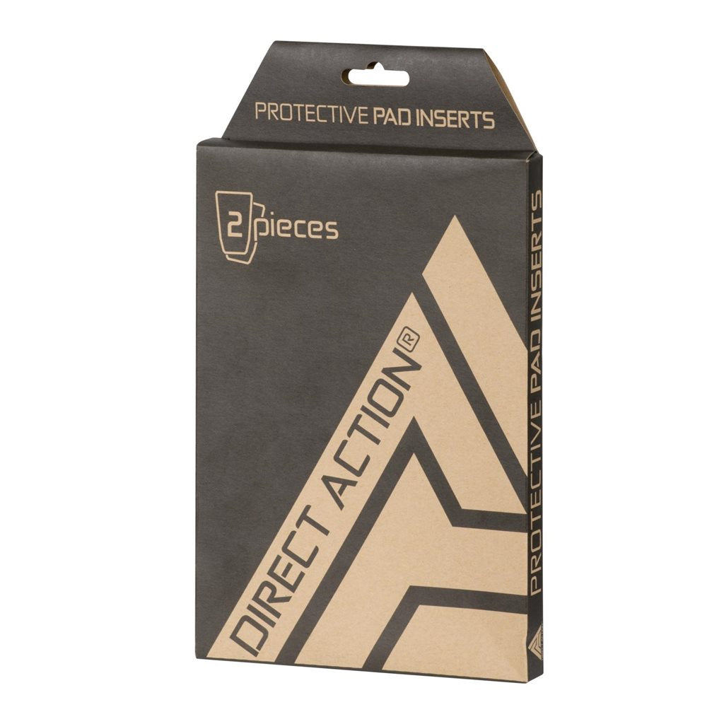 Protectores de rodilla y codo D.A Neopreno negro, vista del producto