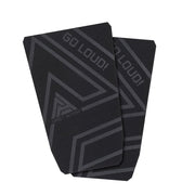 Protectores de rodilla y codo D.A Neopreno negro, vista del producto