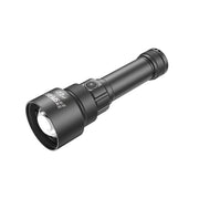 Linterna pz21-sp negra recargable con zoom, 2700 lúmenes y alcance 900 m