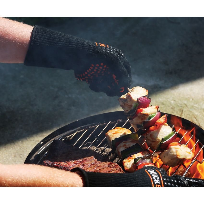 Guante FIRST SAFETY resistente al calor hasta 500 °C con silicona antideslizante