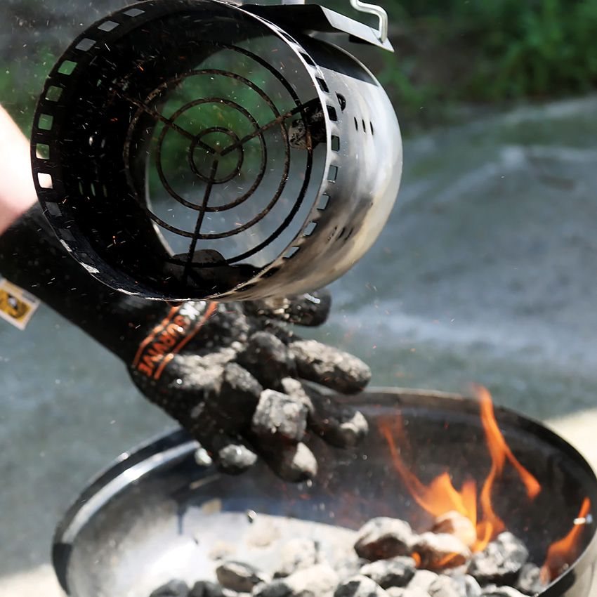 Guante FIRST SAFETY resistente al calor hasta 500 °C con silicona antideslizante