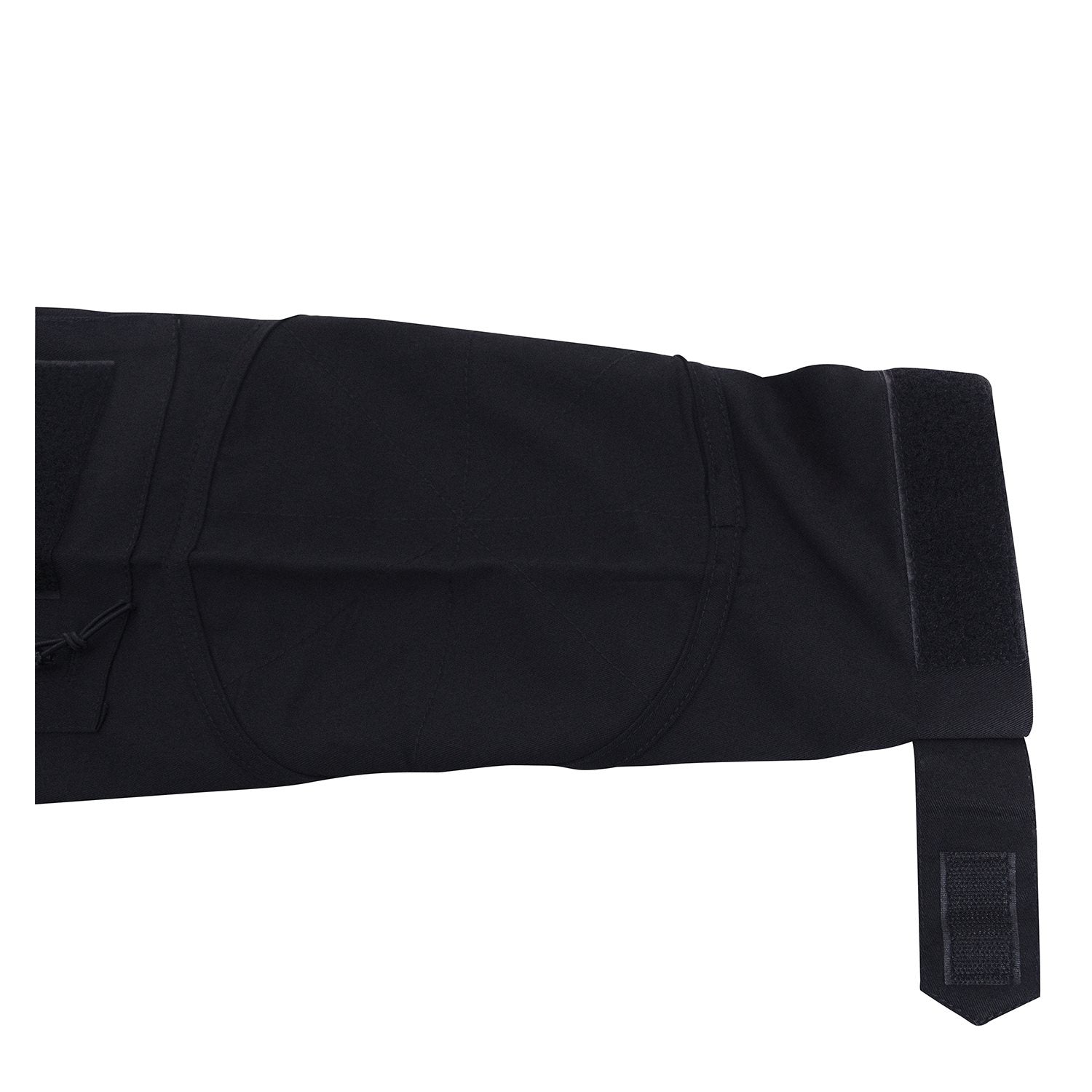 Camisa táctica Rothco Airsoft Combat negra con cremallera, manga larga y refuerzos en codos