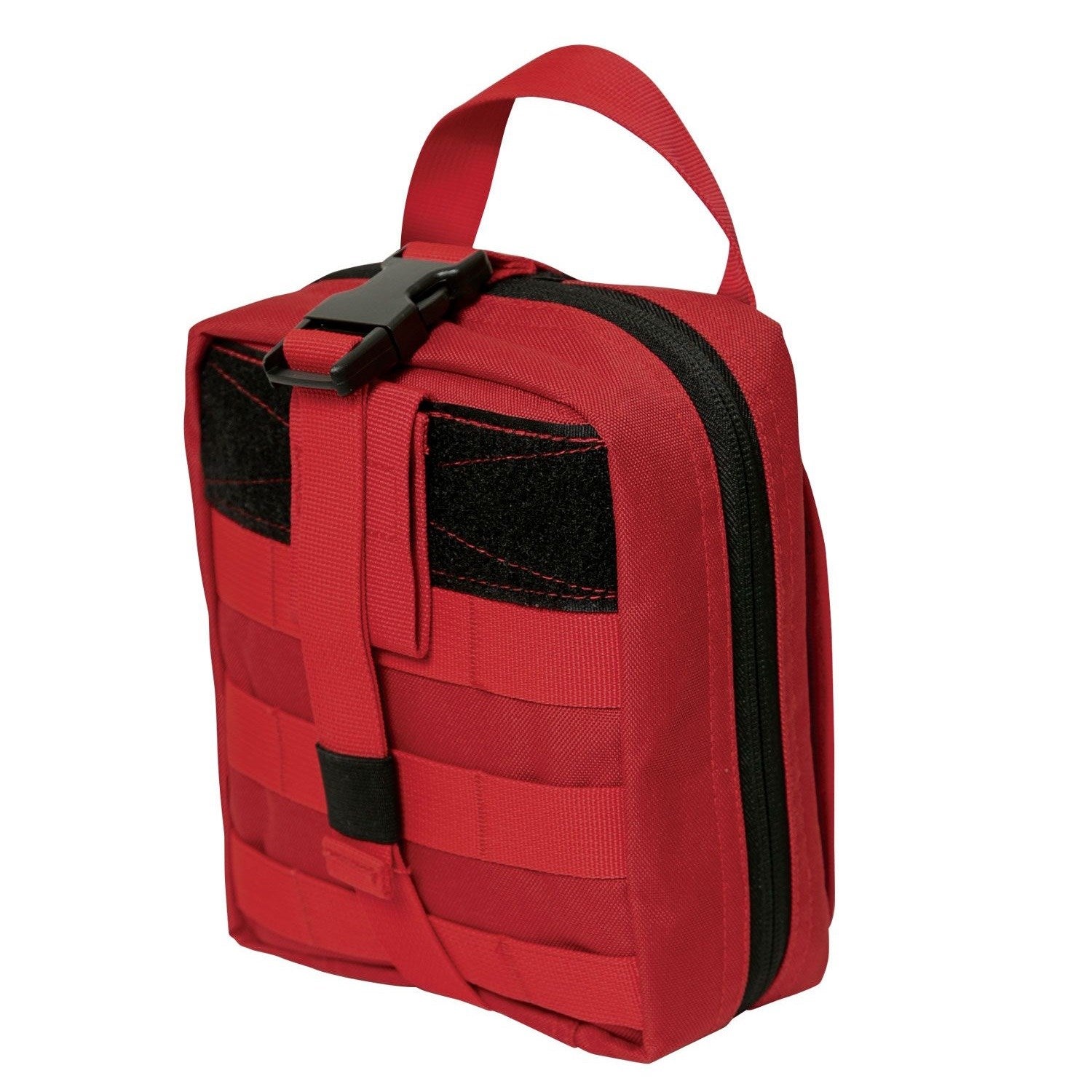 Funda táctica Breakaway negra plegada con sistema MOLLE, poliéster 600 Denier