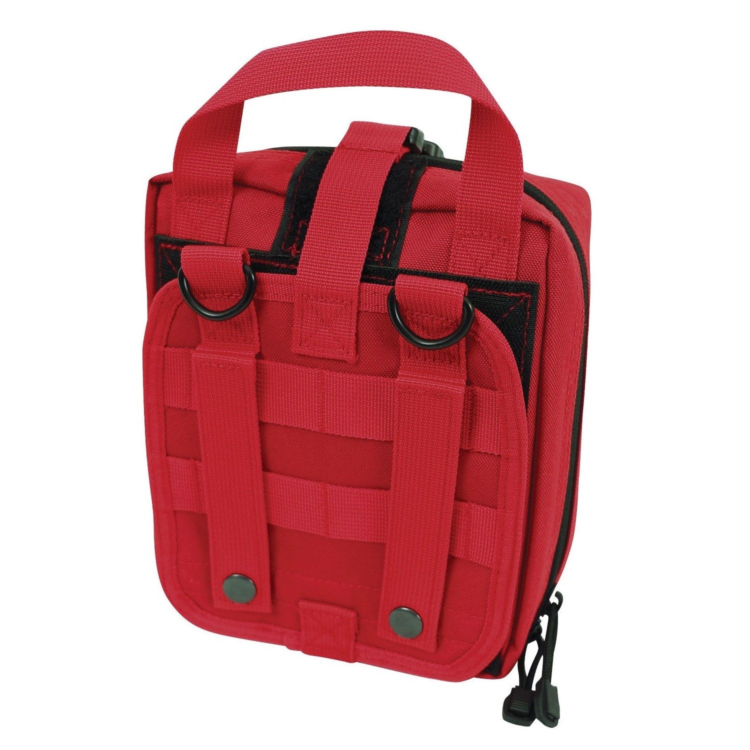Funda táctica Breakaway negra plegada con sistema MOLLE, poliéster 600 Denier