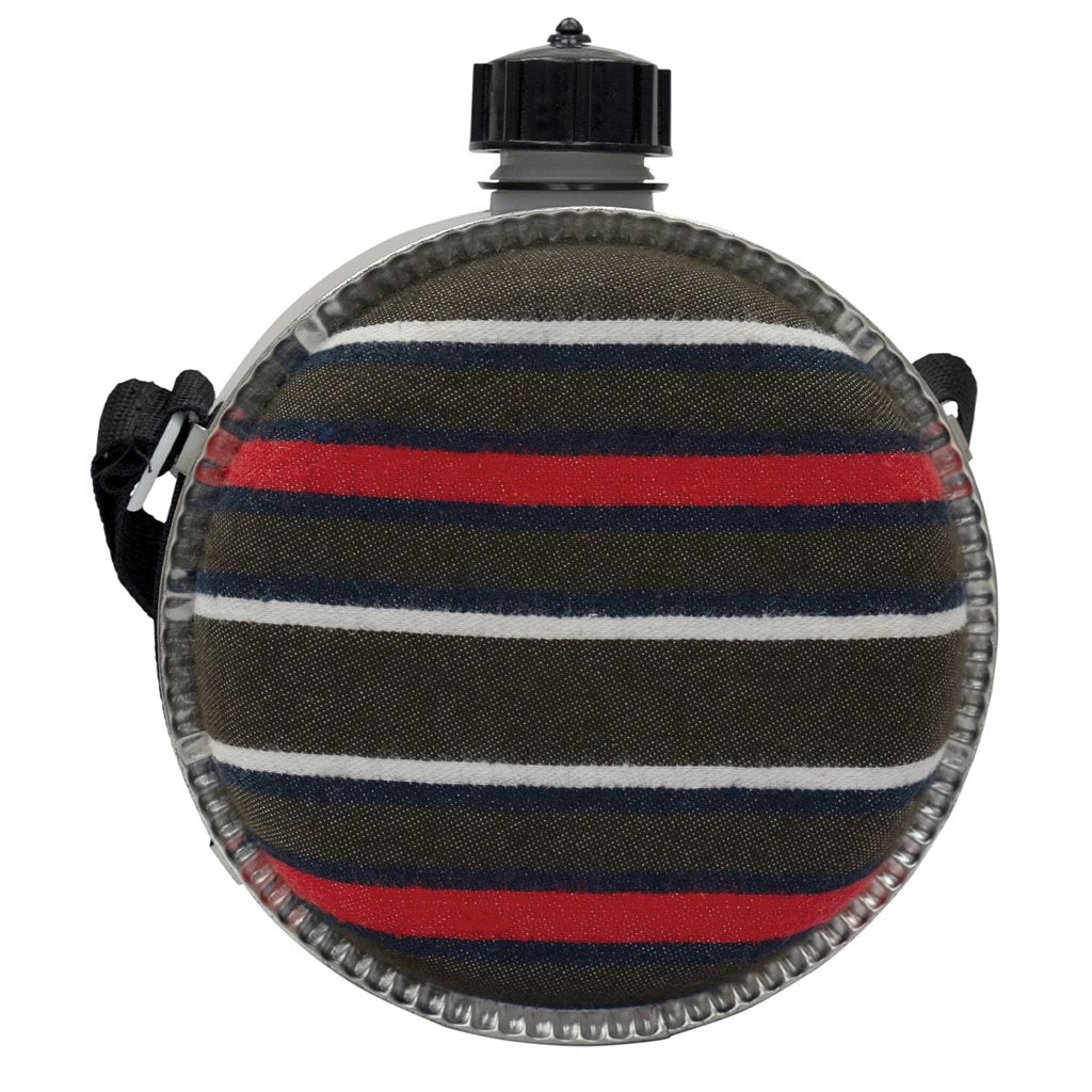 Cantimplora tipo desierto WESTERN FILC 2 Qt con funda textil y correa de hombro