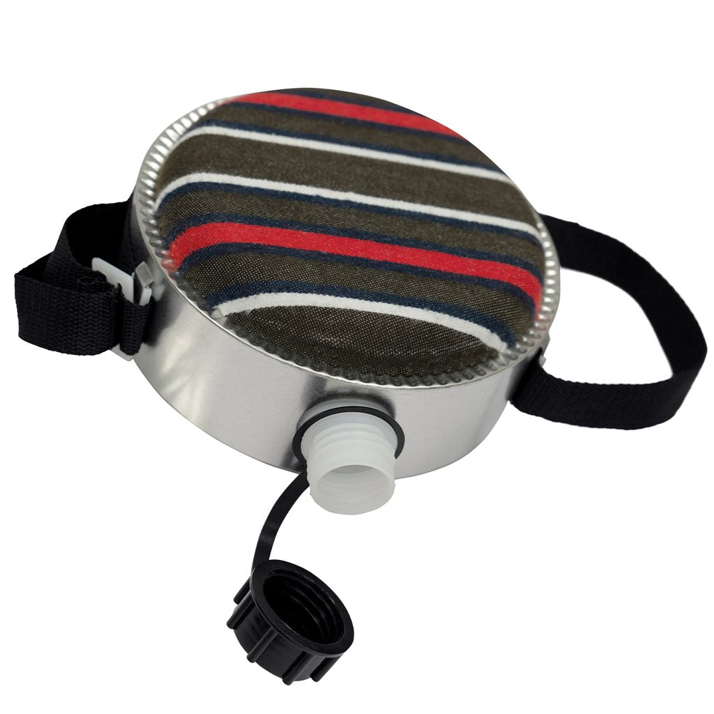 Cantimplora tipo desierto WESTERN FILC 2 Qt con funda textil y correa de hombro