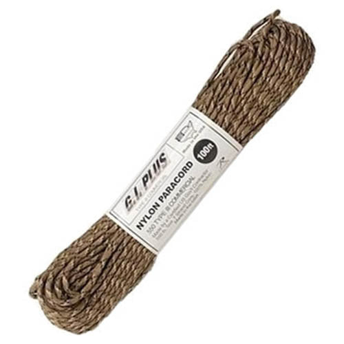 Cuerda Paracord de nylon 550LB ø 4 mm, 30 m
