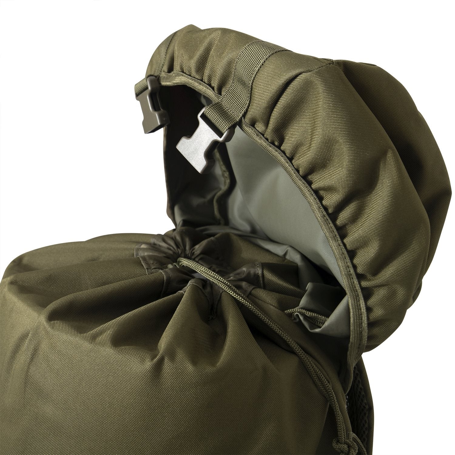 Mochila táctica Rothco 45 L negra, dimensiones 57 x 33 x 24 cm