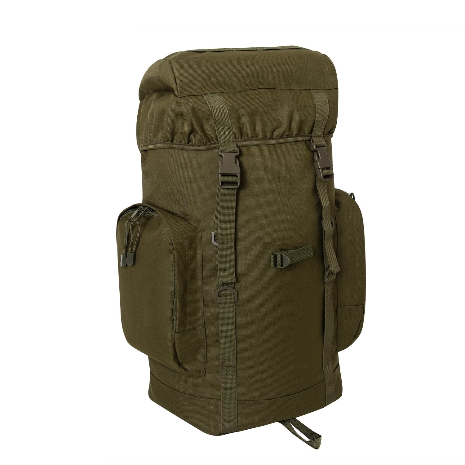 Mochila táctica Rothco 45 L negra, dimensiones 57 x 33 x 24 cm