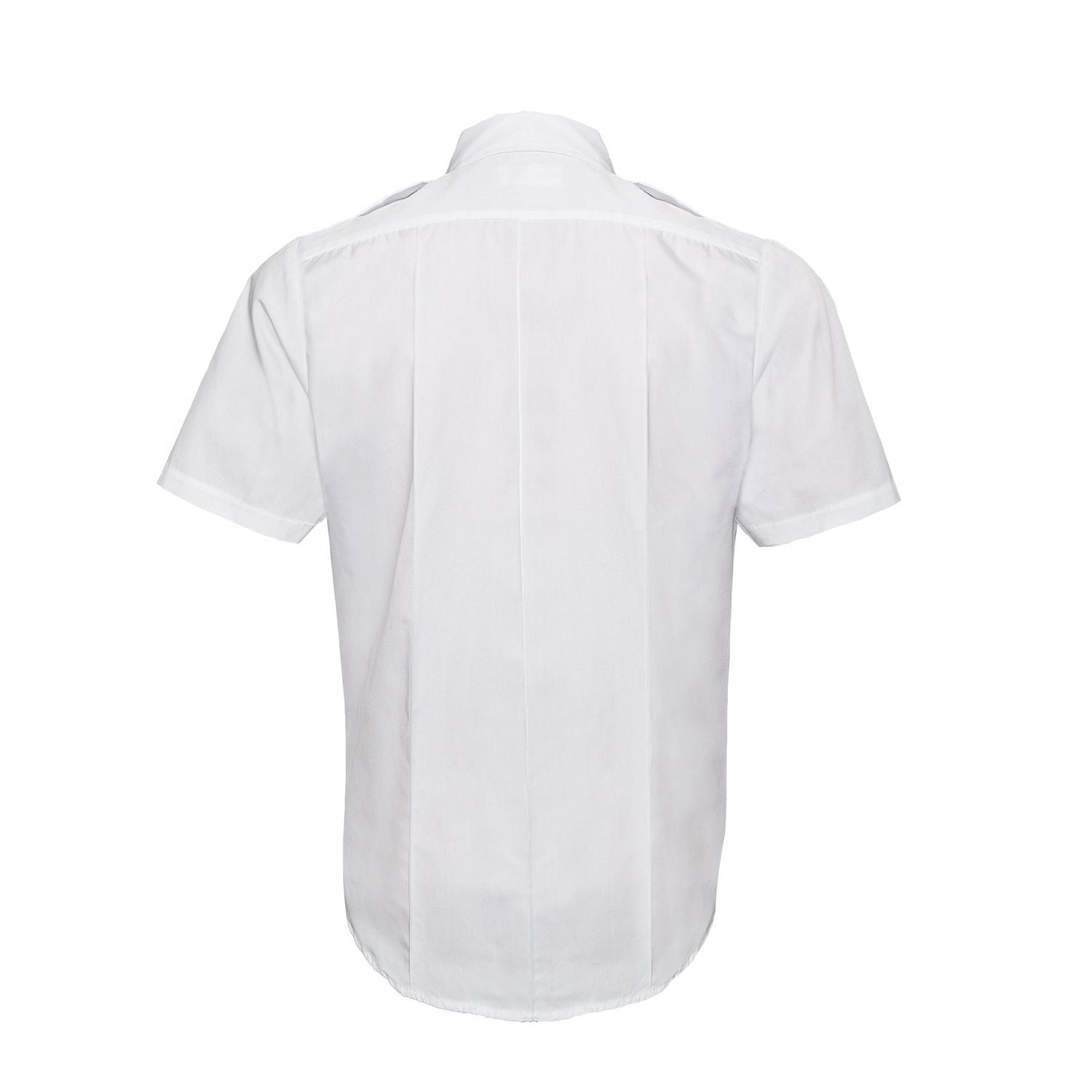 Camisa blanca de servicio POLICIE A SECURITY manga corta