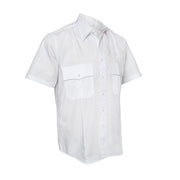 Camisa blanca de servicio POLICIE A SECURITY manga corta