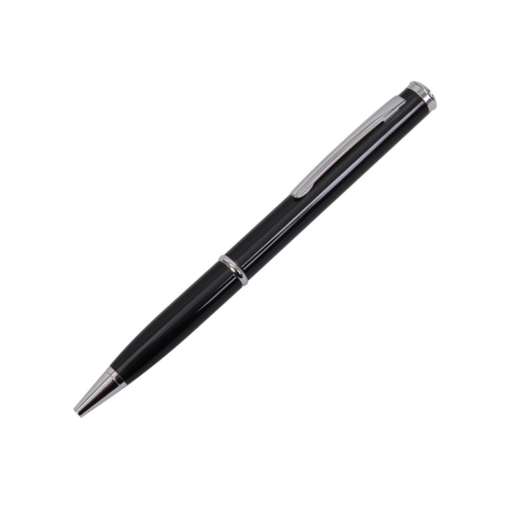 Bolígrafo negro COMBO con abridor de cartas, 14,3 cm, hoja 6,35 cm, aleación de acero y cobre