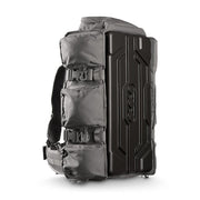 Mochila R3 UpRanger gris con placa frontal de policarbonato y acceso trasero al interior