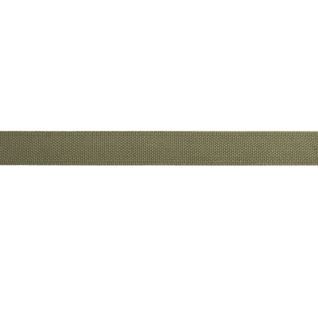 Cinta de cinturón Kurta negra 3 cm x 45 m en rollo, tejido 100% algodón