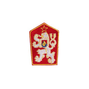 Parche pequeño en color con el león de Checoslovaquia (ČSSR)