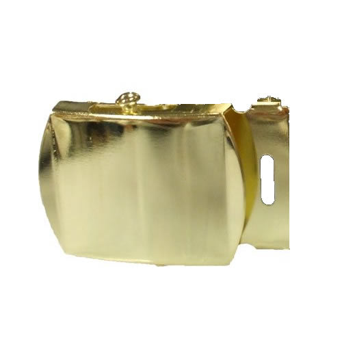 Hebilla deslizante de latón macizo para cinturón 32 mm