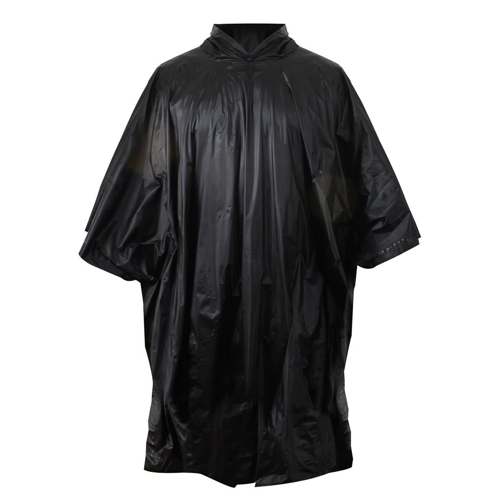 Poncho US rip-stop Digital Woodland 140 x 225 cm, impermeable con capucha y ojales para refugio