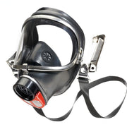 Máscara Dräger PANORAMA NOVA usada con montaje para casco