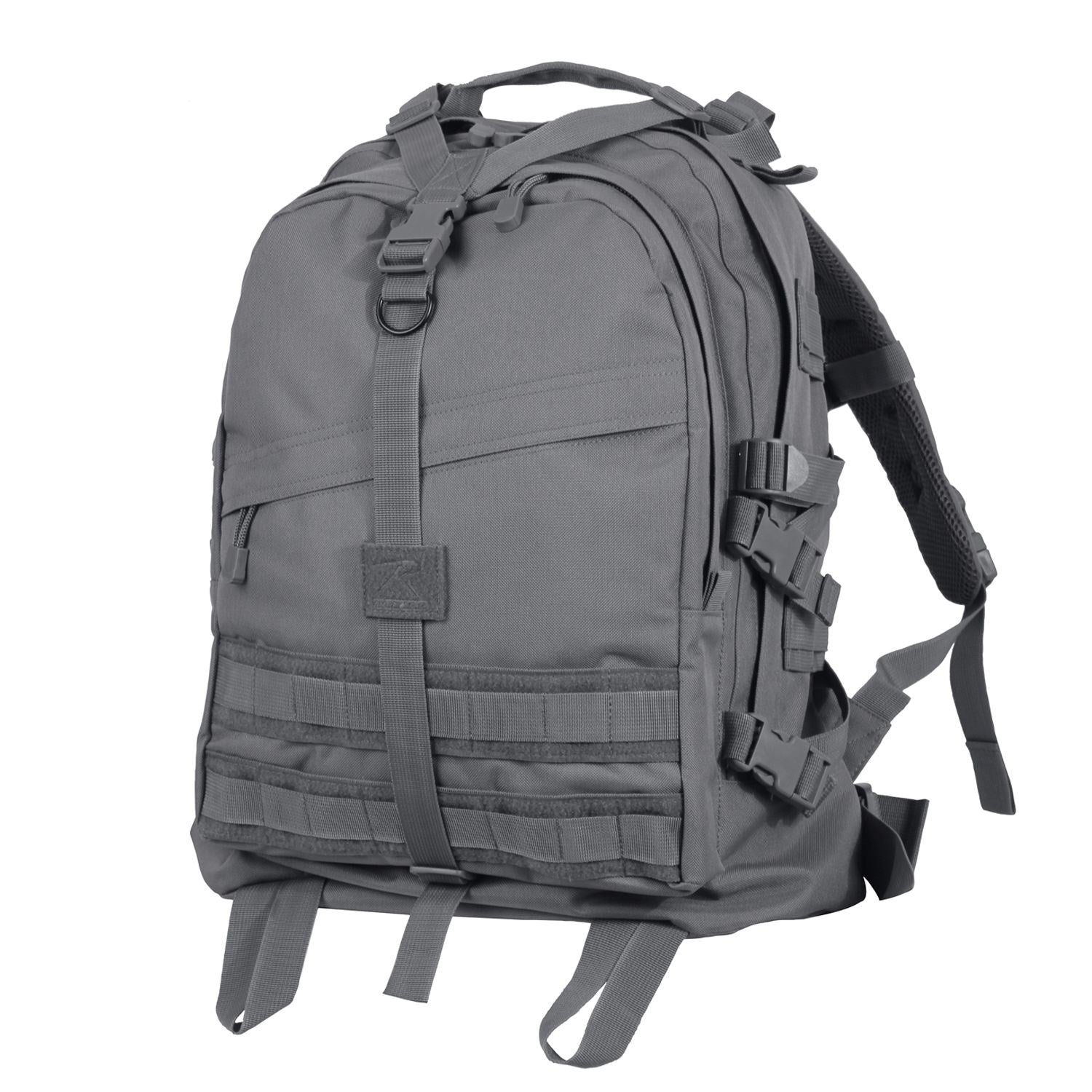 Mochila TRANSPORT grande gris compatible con sistema MOLLE y forro impermeable