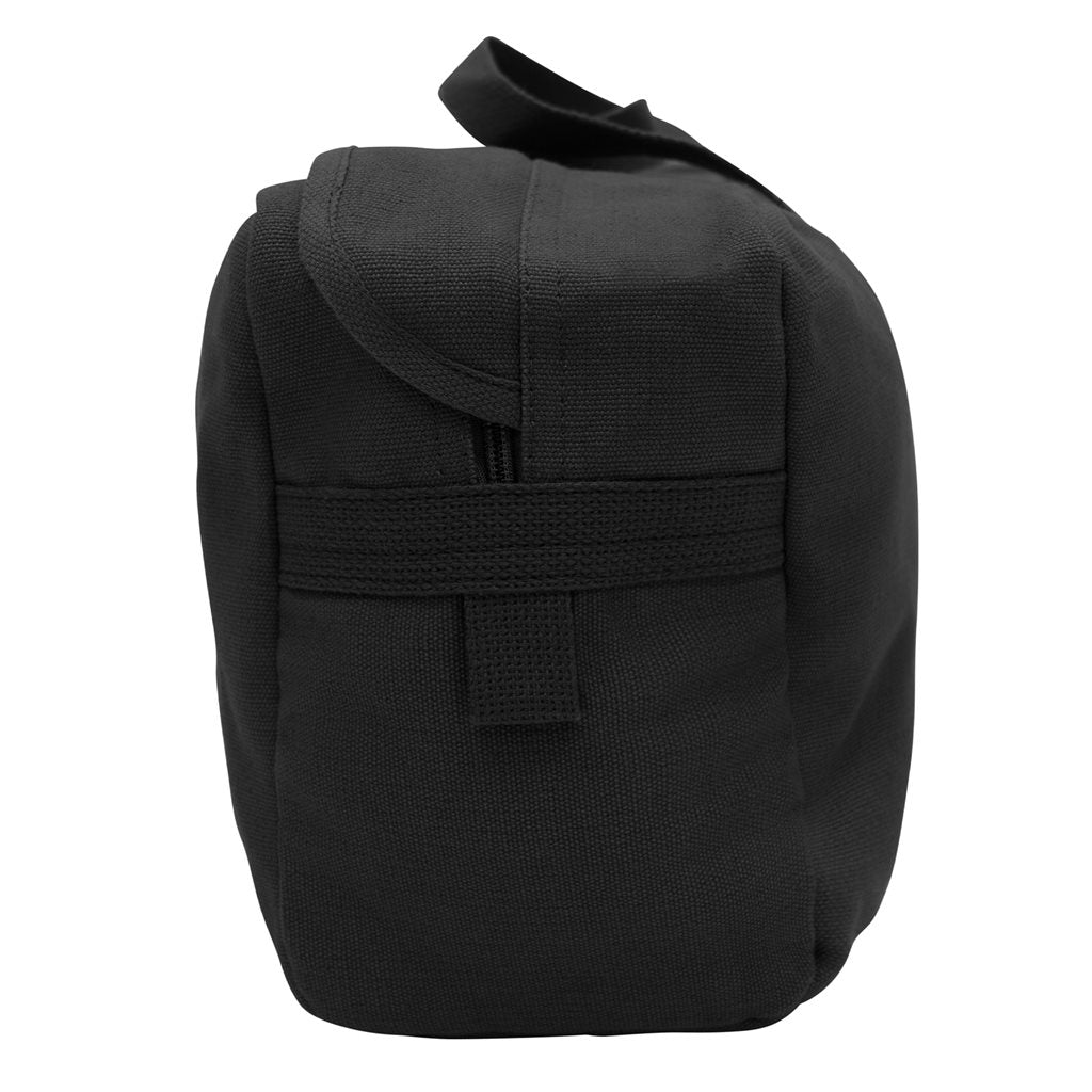 Bolsa TANKER COYOTE en lona 100% algodón, 48 x 23 x 15 cm, cierre de cremallera y dos asas