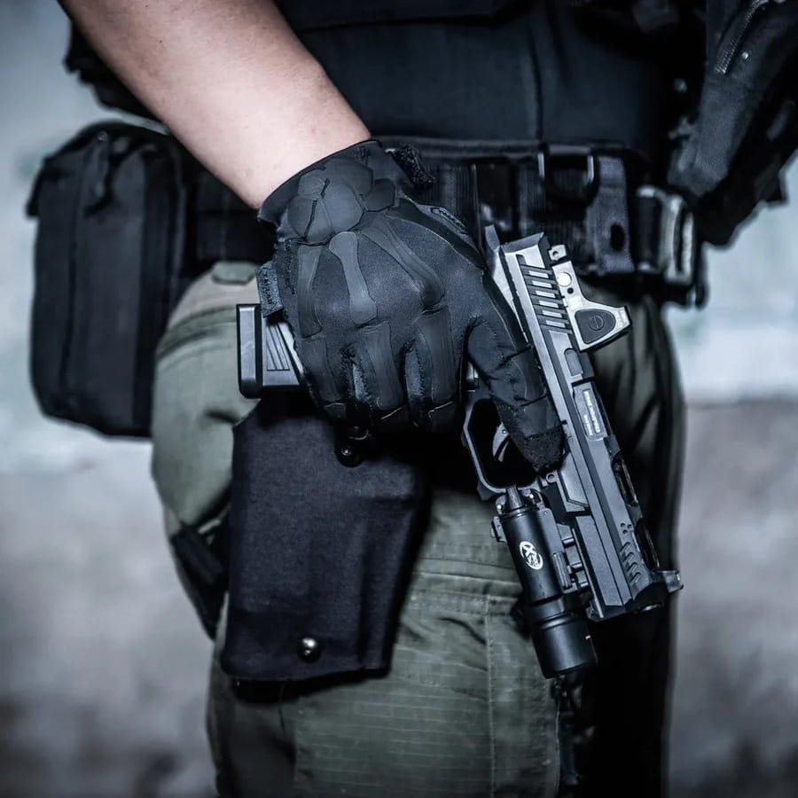 Guantes tácticos REAPER negros