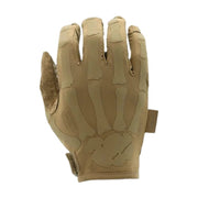 Guantes tácticos Reaper Coyote en color coyote, diseño para tiro