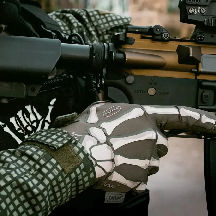 Guantes tácticos REAPER GHOST GREEN en color verde