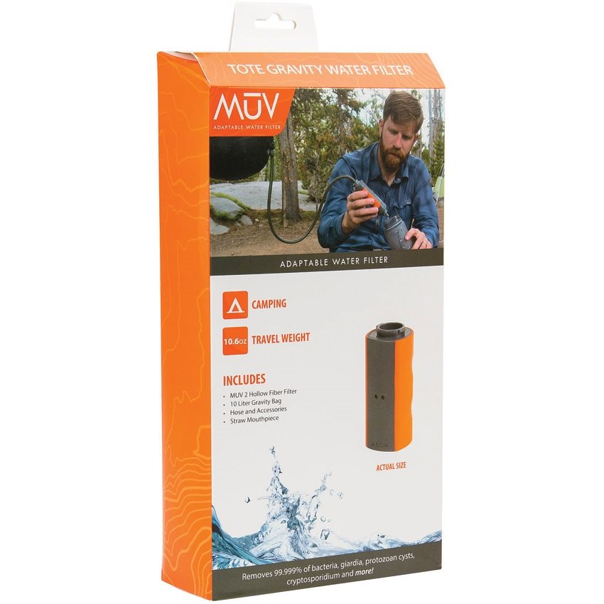 Filtro gravitacional MUV TOTE 10 L negro (REN-M-25)