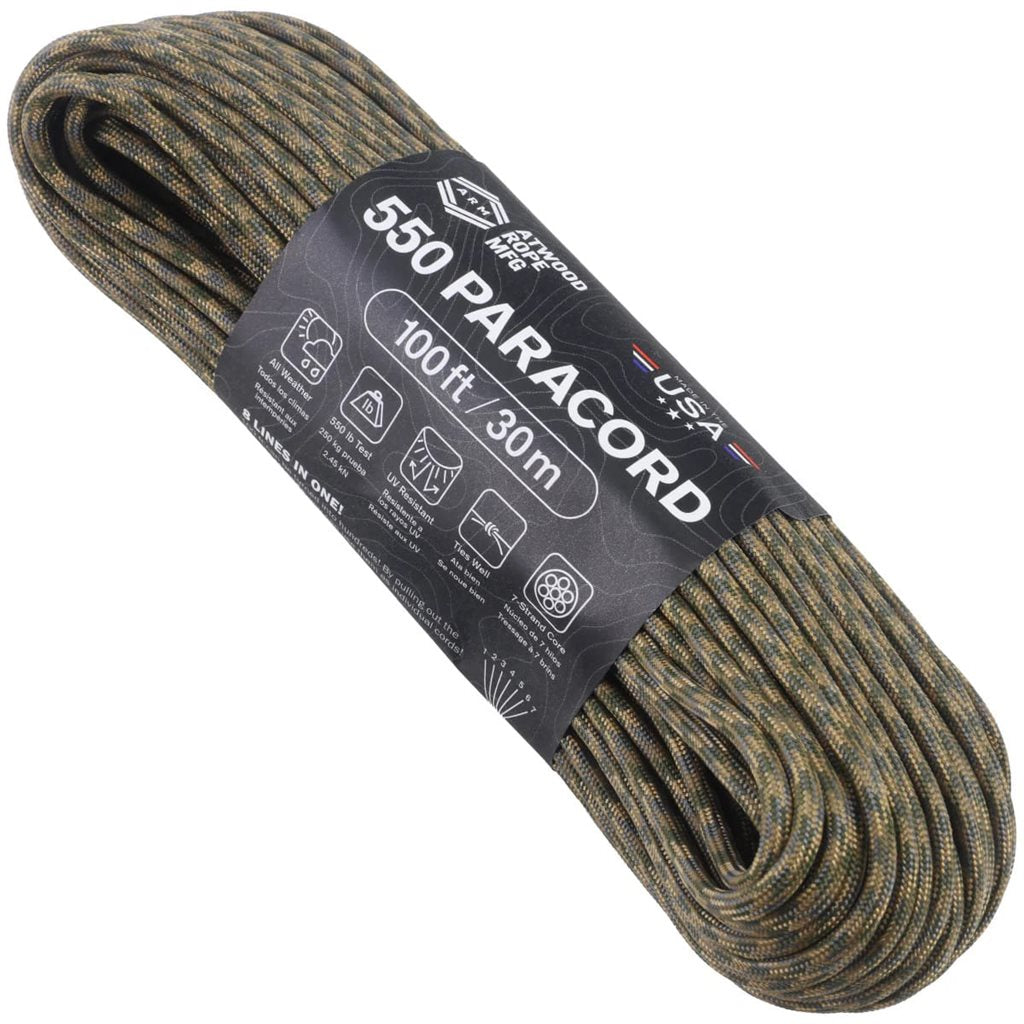 Cuerda paracord Atwood Multicam 4 mm 30 m