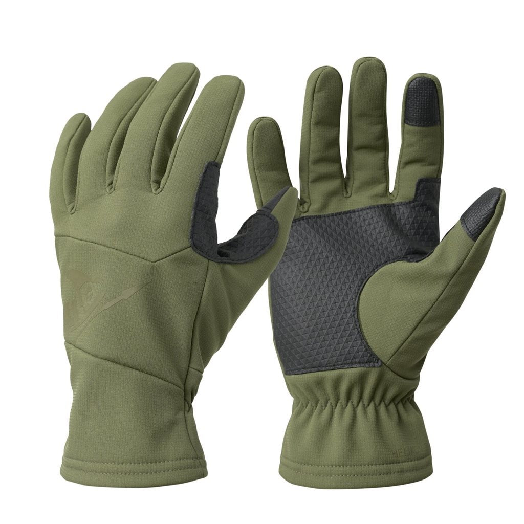 Guantes IZARD GRIP en softshell con forro interior y palma antideslizante