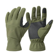 Guantes IZARD GRIP de softshell con forro interior y palma antideslizante