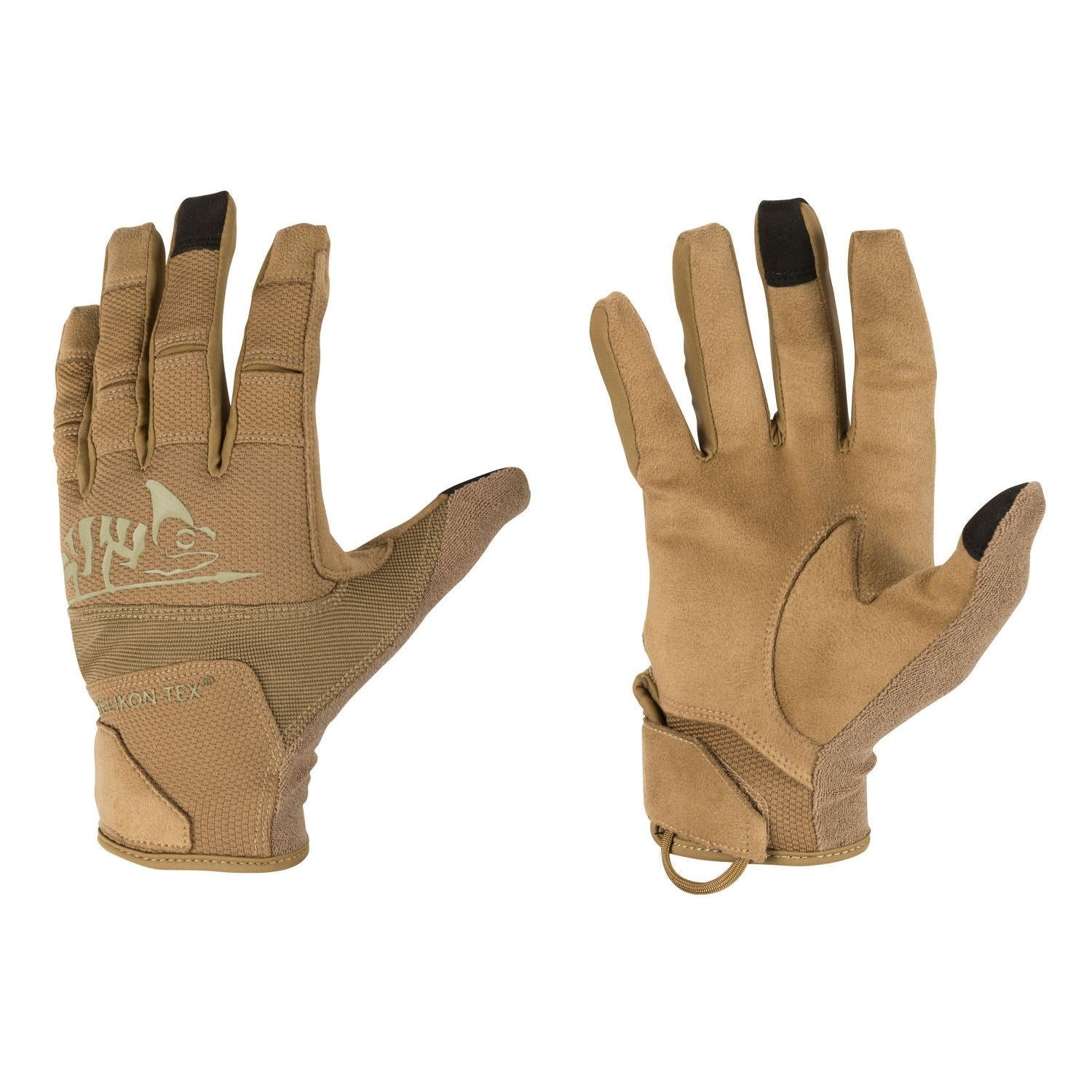 Imagen de guantes tácticos RANGE Coyote/Adaptive Green